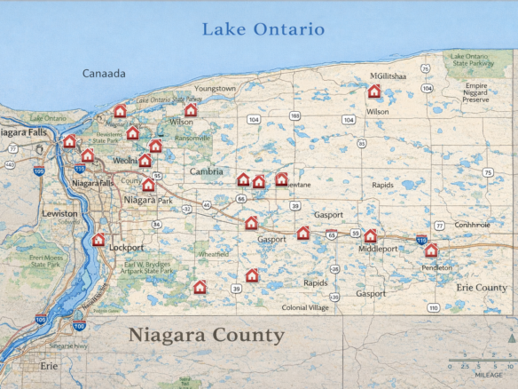 Home for sale in Niagara County NY with professional real estate marketing